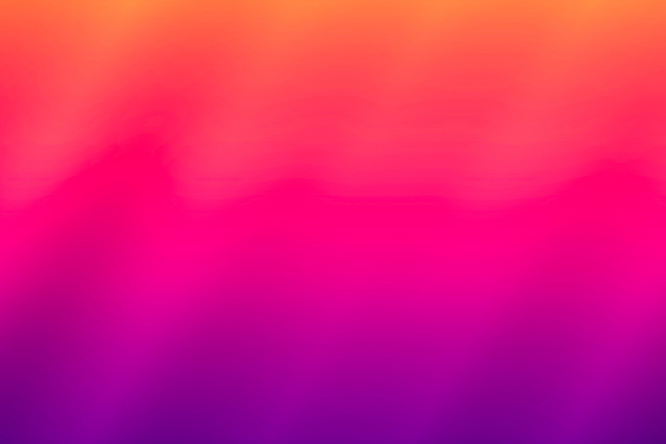 Abstract Gradient Background Wallpaper -  with smooth rippled wave pattern -  Purple Magenta, Fuchsia, Orange Colors